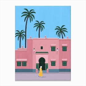 Marrakech Street Morocco Canvas Print