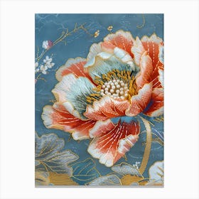 Chinese Floral Painting 13 Canvas Print