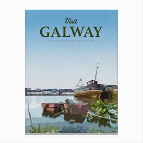 Visit Galway Canvas Print