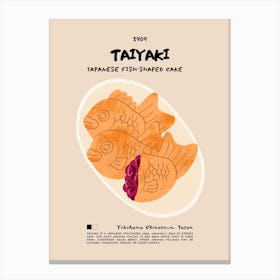 Taiyaki Canvas Print