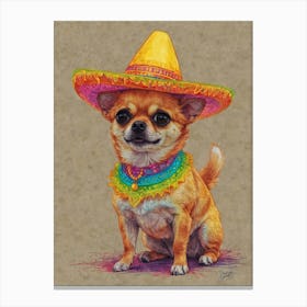 Chihuahua 14 Canvas Print