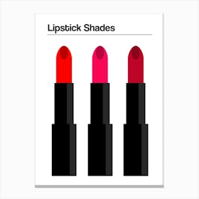 Lipstick Canvas Print