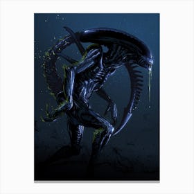 Alien Xenomorph II Canvas Print