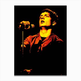 Ian Curtis Joy Division 4 Canvas Print