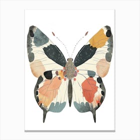 Colourful Insect Illustration Butterfly 28 Canvas Print
