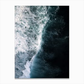 Water And Waves Canvas Print