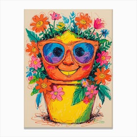 Sassy Sun Canvas Print