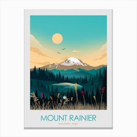 Mountrainier Canvas Print