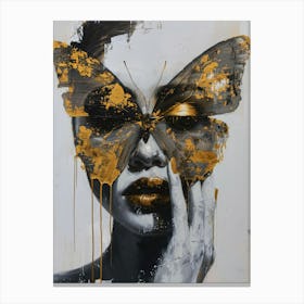 Butterfly Mask 1 Canvas Print