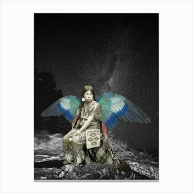 The Dream Of Simply Flying Away Canvas Print