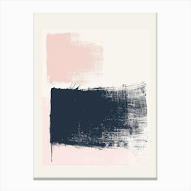 Pink And Black Canvas Print Canvas Print