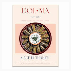 Dolma Mid Century Canvas Print