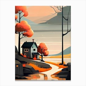 Autumn Landscape 5 Canvas Print