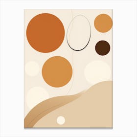 Abstract Circles 32 Canvas Print