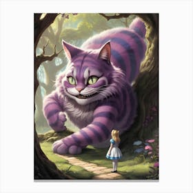 Cheshire Cat 2 Canvas Print