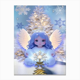 Angel Christmas Canvas Print