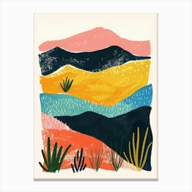 Desert Landscape 13 Canvas Print