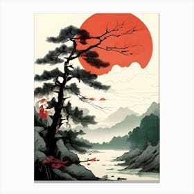 Japanese Painting 2 Canvas Print