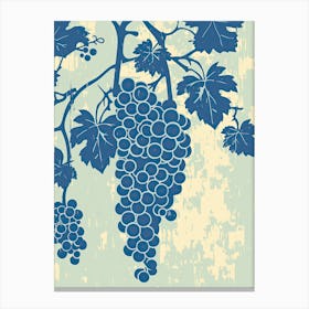 Grapes Illustration 1 Canvas Print