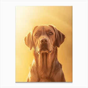 Golden Retriever. Generated AI. Art Print 5 Leinwandbild