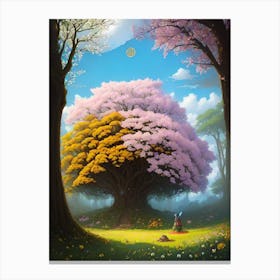 Sakura Tree 5 Canvas Print