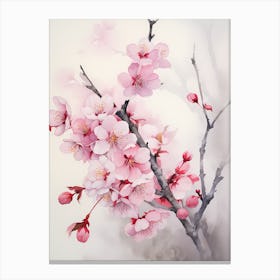 Cherry Blossom Painting 4 Canvas Print