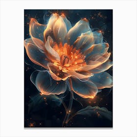 Lotus Flower 103 Canvas Print