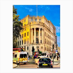 London Street Scene Canvas Print