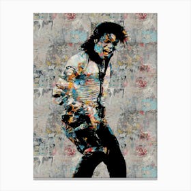 Michael Jackson Portrait Canvas Print