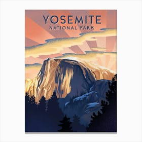 Yosemite National Park 1 Canvas Print