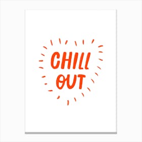 Chill Out 2 Canvas Print