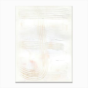 Abstract - White Canvas Print