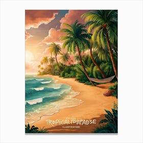 Tropical Paradise Canvas Print