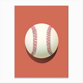 Baseball Ball 4 Canvas Print