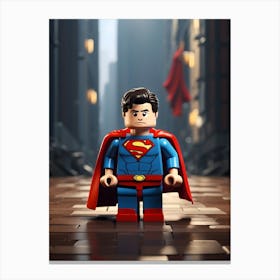 Lego Superman 1 Canvas Print