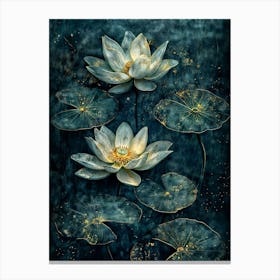 Water Lilies Canvas Print