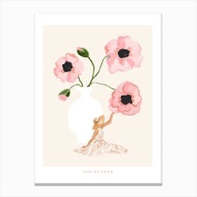 Poppies by Sabina Fenn Canvas Print