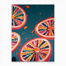 Orange Slices Canvas Print