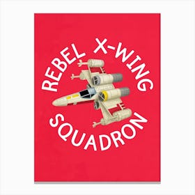 Rebel X - Wing Squadron Canvas Print