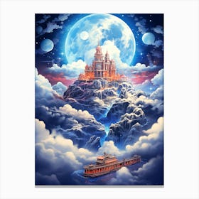 Castle In The Sky 13 Canvas Print
