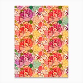 Floral Pattern 1 Canvas Print