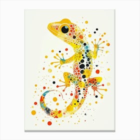 Yellow Gecko 2 Canvas Print