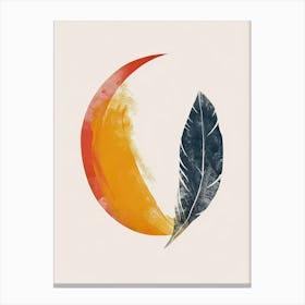 Jet Age Radiance Mid Century Style Canvas Print