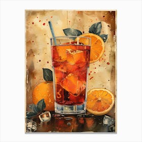 Iced Tea 18 Canvas Print