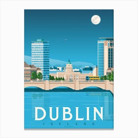 Dublin Ireland Canvas Print