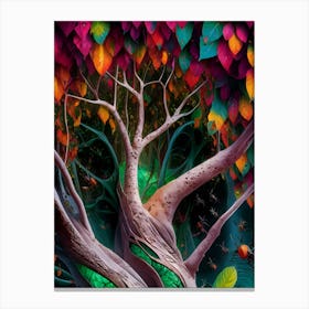 Tree Of Life 52 Canvas Print