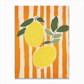 Lemons 1 Canvas Print