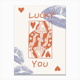 Lucky You 7 Canvas Print