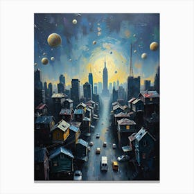 Cityscape 6 Canvas Print