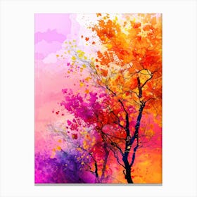 Autumn Trees 28 Canvas Print